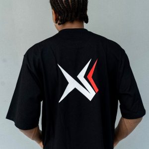 XENX Men Crop Top Black